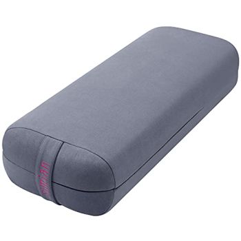 Simian Yoga Bolster Pillow Premium Meditation Bolsters Supportive Rectangular Cushion