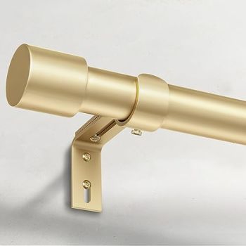 Heavy Duty Curtain Rods for Windows 66 to 120 Inch
