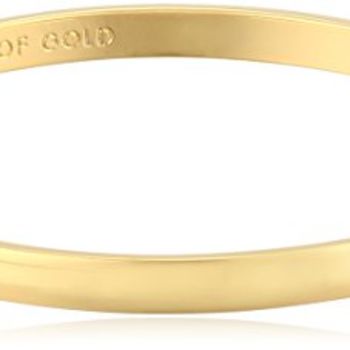 kate spade new york Idiom Collection "Heart of Gold" Bangle Bracelet