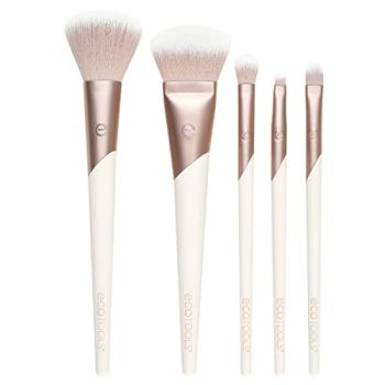 Luxe Natural Elegance Professional Face Makeup & Foundation Brush Set