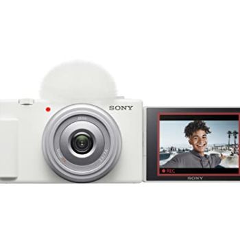 ZV-1F Vlog Camera for Content Creators and Vloggers White