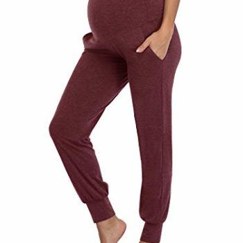 Women's Maternity Pants Stretchy Lounge Workout Pants Casual Loose Comfy Pregnancy Joggers