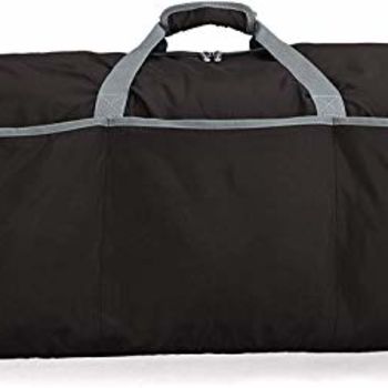 Large Travel Luggage Duffel Bag, Black