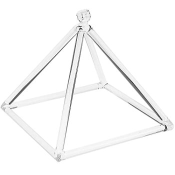 Clear Quartz Crystal Singing Pyramid (3 inch