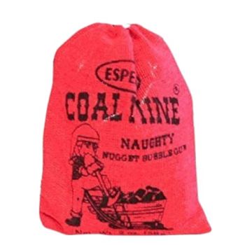 Coal Mine Naughty Black Nugget Bubblegum 4 Bags Candy-Santa Christmas Holiday Stocking Filler Gift-Fresh