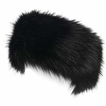 Faux Fur Headband for Women Winter Earwarmer Earmuff Hat Ski