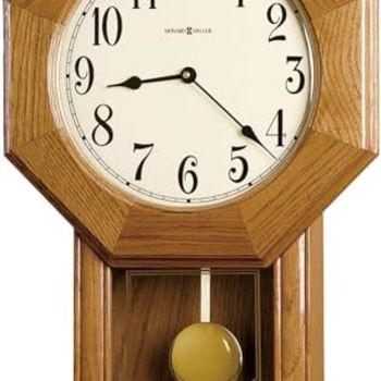 Secord Wall-Clocks II, Golden Oak