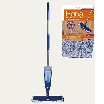 Hardwood Floor Spray Mop Premium Bonus dusting Pad