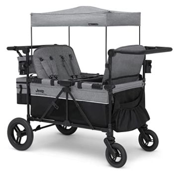 Jeep Wrangler Deluxe 4 Seater Stroller Wagon by 