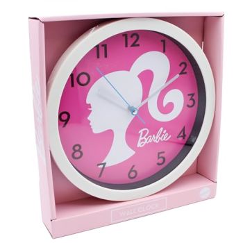 Barbie Silhouette Logo 10" Wall Clock