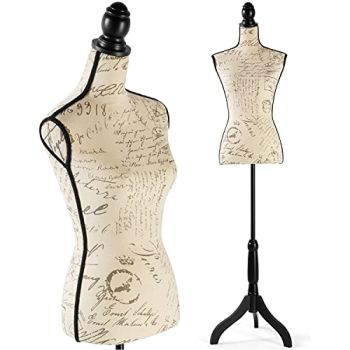 Female Dress Form Mannequin Torso Adjustable Height Mannequin Body
