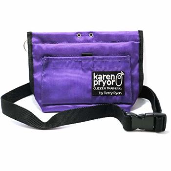 Karen Pryor Clicker Training Purple Treat Pouch by Terry Ryan