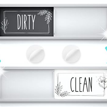 Stylish Clean Dirty Magnet Sign