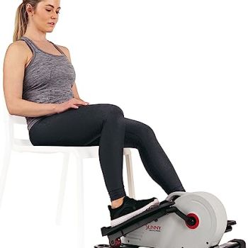 Fully Assembled Magnetic Under Desk Elliptical Peddler