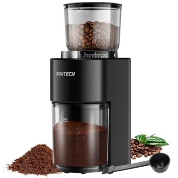 Anti-static Conical Burr Coffee Grinder