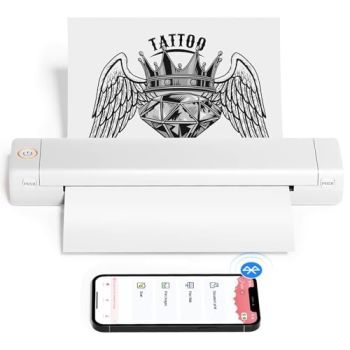 M08F Wireless Tattoo Transfer Stencil Printer