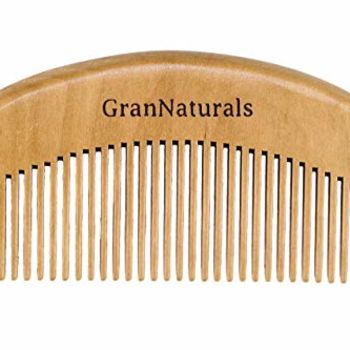 Wooden Comb for Detangling & Styling Wet or Dry Curly