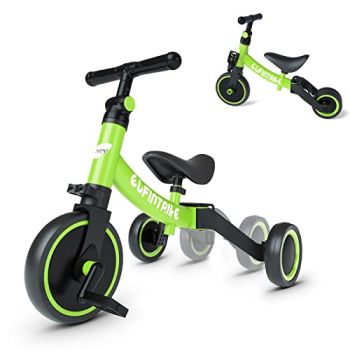 5 in 1 Toddler Bike for 1 Year to 4 Years Old Kids