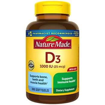 Vitamin D3 1000 IU (25 mcg) Softgel