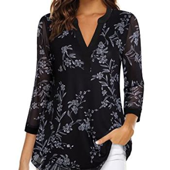 Women's Dress Shirts,Business Attire Office Blouses Fall Winter Tunic Tops to Wear