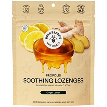 Soothing Honey Ginger Lemon Cough Drops