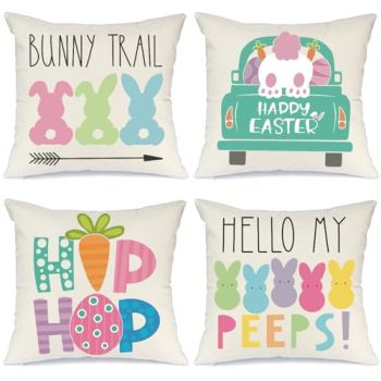 Easter Outdoor Pillow Covers