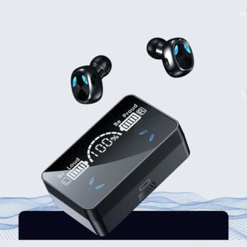 Bluetooth Headphones 5.2 Wireless Earbuds Breathing Lamp Noise Reduction Bass Ipx5 Waterproofs Sports Earphones Microphone Stereo Sound Quality Headset