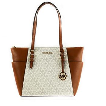Charlotte Signature Large Top Zip Tote