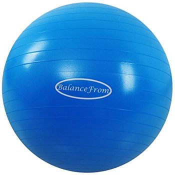 Anti-Burst and Slip Resistant Exercise Ball Yoga Ball Fitness Ball Birthing Ball