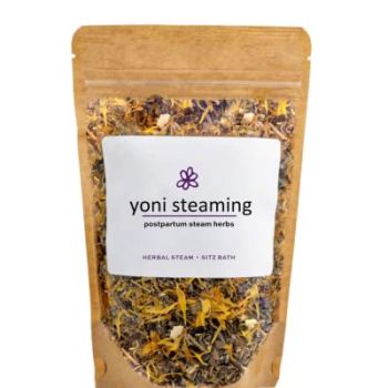 Postpartum Yoni Steaming Herbs & Soothing Sitz Bath Soak For Birth Recovery