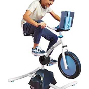 Pelican Explore & Fit Cycle Adjustable Play Fitness Exercise Equipment Stationary Bike