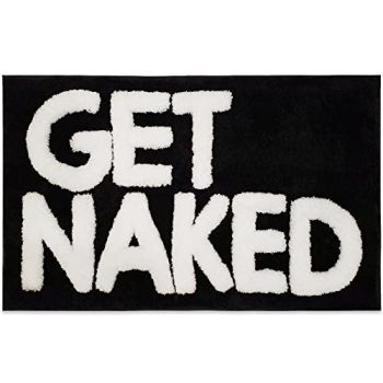 Get Naked Bath Mat Black