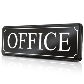 The Office Door Sign for Your Home and Business
