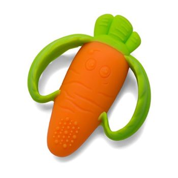 Lil' Nibbles Textured Silicone Teether -Sensory Exploration and Teething Relief