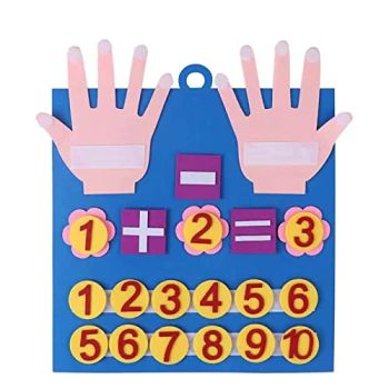 Felt Board Finger Numbers Counting Toy