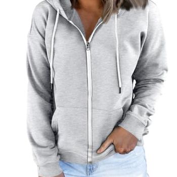 Womens Hoodies Grey
