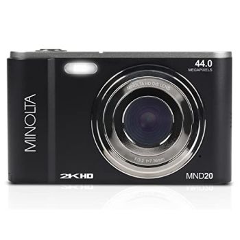 MND20 44 MP / 2.7K Ultra HD Digital Camera (Black)