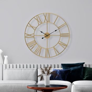 Large Wall Clock for Living Room Decor