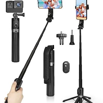 Eocean Selfie Stick Tripod Quadripod