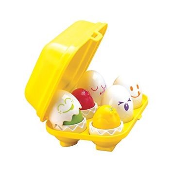 TOMY Hide & Squeak Eggs Toddler Toys