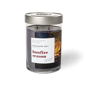 Lidded Bonfire Season Scented Candle