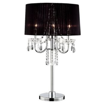OK LIGHTING OK-5111T Crystal Drop Table Lamp