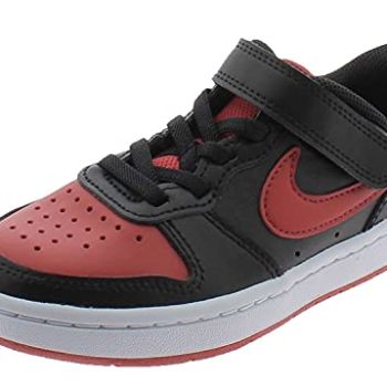 Baby Boy's Court Borough Low 2 (Infant/Toddler) Black/University Red/White 4 Toddler M