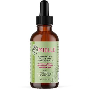 Rosemary Mint Scalp & Hair Strengthening Oil With Biotin & Essential Oils