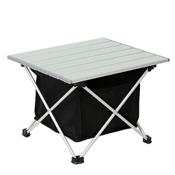 ROCK CLOUD Portable Camping Table Ultralight Aluminum Camp Table