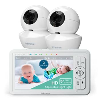 5" HD Split-Screen Baby Monitor