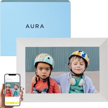 Aura Carver HD Smart Digital Picture Frame 10.1 Inch WiFi Cloud Digital Photo Frame