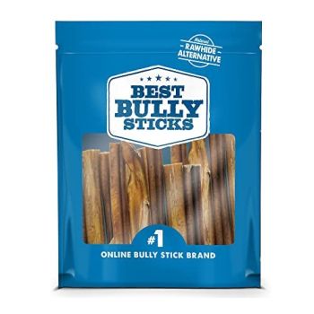 4-8 Inch Odor-Free Bully Sticks for Dogs