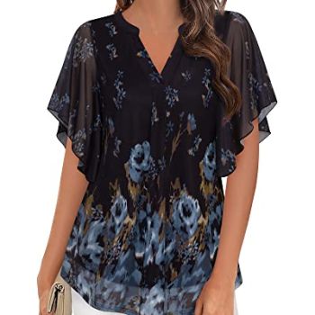 Womens Blouses and Tops Casual,Long Tunic Tops to Wear