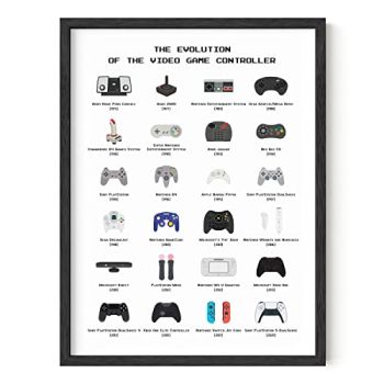 Retro Video Game Posters for Walls Gaming Room Decor